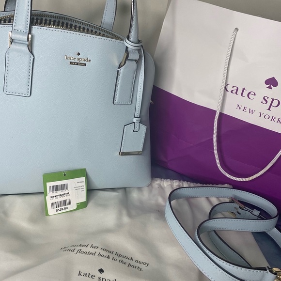 kate spade Handbags - Kate Spade New York Satchel Bag in Blue
